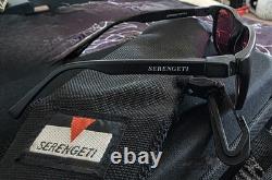 SUPER RARE Vintage Serengeti 5354 V Sunglasses Vermilion Corning Optics Lense