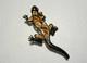 SUPER RARE Vintage Signed KJL (Kenneth Jay Lane) Enamel/Rhinestones Brooch/Pin