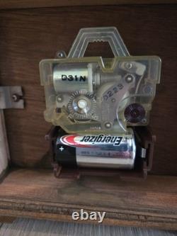 SUPER RARE Vintage TRIO HAMCLOCK Made in Japan World Clock Working, See Videos