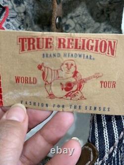 SUPER RARE Vintage TRUE RELIGION Distressed Unisex's Cap Hat NEW With Tag