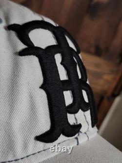 SUPER RARE Vintage TRUE RELIGION Distressed White & Black TR LOGO Cap Hat NEW