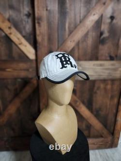 SUPER RARE Vintage TRUE RELIGION Distressed White & Black TR LOGO Cap Hat NEW