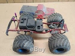 SUPER RARE Vintage Tamiya Bruiser Mountaineer Rolling Chassis Axles Shackles