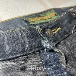 SUPER RARE! Vintage Timberland Patchwork Jeans