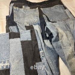 SUPER RARE! Vintage Timberland Patchwork Jeans