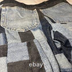 SUPER RARE! Vintage Timberland Patchwork Jeans