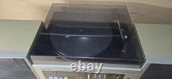 SUPER RARE Vintage Toshiba SL-5 Cassette + Record Player Combo Works PLS READ