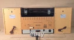SUPER RARE Vintage Toshiba SL-5 Cassette + Record Player Combo Works PLS READ