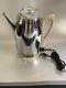 SUPER RARE Vintage Universal Coffeematic Coffeemaker #4587 10 Cup Chrome
