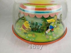 SUPER RARE! Vintage Walt Disney & Ohio Art Co. Musical Merry-Go-Round 1960s