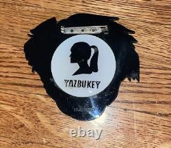 SUPER RARE Vintage Yazbukey Andy Warhol Acrylic Brooch Pin Plexiglass 2011