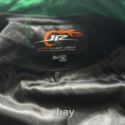 SUPER RARE Vintage bomber jacket with button closure Dale Earnhardt Jr. XL