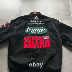 SUPER RARE Vintage bomber jacket with button closure Dale Earnhardt Jr. XL