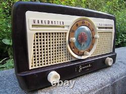 SUPER RARE! Vintage tube radio JEWEL 5057U Long Island bakelite NY