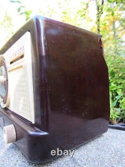 SUPER RARE! Vintage tube radio JEWEL 5057U Long Island bakelite NY