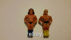SUPER RARE WWF Vintage Hulk Hogan & Andre the Giant Figures
