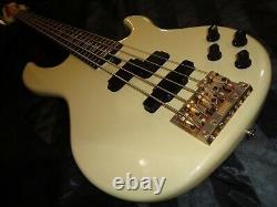 SUPER RARE Yamaha BB5000A Active 5 wide neck string bass guitar vintage yellow