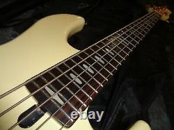 SUPER RARE Yamaha BB5000A Active 5 wide neck string bass guitar vintage yellow