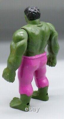 SUPER RARE vintage 1980s ITALIAN Marvel INCREDIBLE HULK action figure ITALY toy
