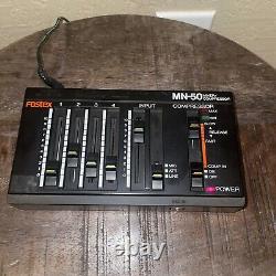 SUPER RARE vintage Fostex MN-50 Mixer/Compressor Powers On