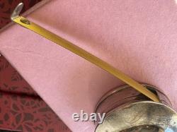 SUPER Rare VINTAGE SILVER Heart? Tape Measure DIAMOND BRAND. 925 Silver