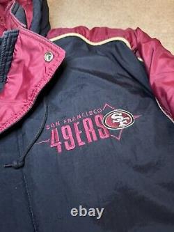 SUPER Rare Vintage 49ers Men's Starter Jacket Size XL