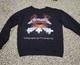 SUPER Rare Vintage 80s Metallica Damage, Inc. Tour Crewneck Sweatshirt Lg