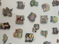 SUPER Rare Vintage Countdown to the Millennium Complete Pin Set, Lot of 102