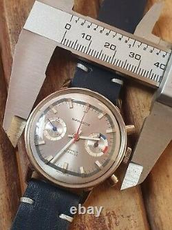 Sandoz Chronograph Diver Mechanical Multicolor Dial Men's watch, Super Rare