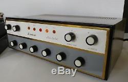 Sansui Q-3535 and SP-220 Tube Amplifier CLEAN & WORKS Super Rare Vintage -READ