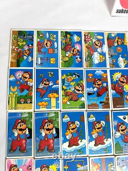 Set of 44 1985 Nintendo Super Mario Bros. Menko Card Vintage Retro Super Rare