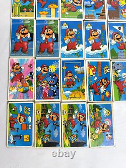 Set of 44 1985 Nintendo Super Mario Bros. Menko Card Vintage Retro Super Rare