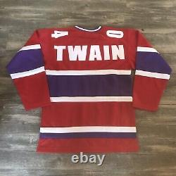 Shania Twain Up! Tour Hockey Jersey Double Side Super Rare 2002 Vintage Size XS
