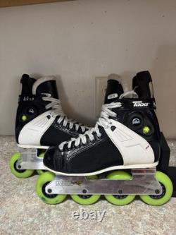 Size 7.5 Rare Vintage CCM Super Tacks 555 Adult 7 1/2 Inline Rollerblade Pump