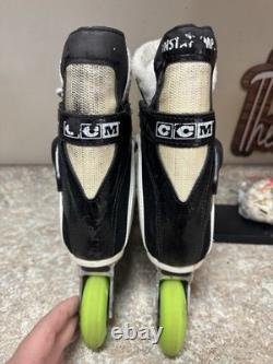 Size 7.5 Rare Vintage CCM Super Tacks 555 Adult 7 1/2 Inline Rollerblade Pump