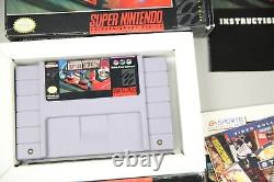 Snes Super Nintendo Vintage Mixed Game Lot (5) Madden 93 Primal Rage Indy Racing