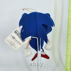 Sonic The Hedgehog Plush 1991 SEGA Stringy Sonic SUPER RARE TAGGED Vintage Japan