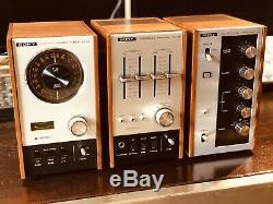 Sony vintage stereo system TA-88, ST-88 and super rare SQA-100 Decoder Amplifier