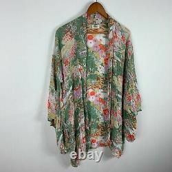 Spell Designs Vintage Rare Floral Multicoloured Kimono Top Duster One Size