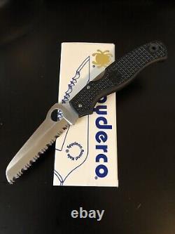 Spyderco #001 Super Rare! Rescue C14SBK98 Knife Vintage Collector Discontinued