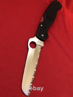 Spyderco #001 Super Rare! Rescue C14SBK98 Knife Vintage Collector Discontinued