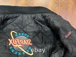 Star Fox Super Weekend Nintendo Bomber Jacket (Large) Vintage RARE