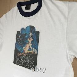 Star Wars Vintage T-shirt Super Rare Made in 1977 Size XL Made in the USA