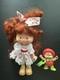 Strawberry Shortcake Doll Vintage 1980s Berrykin Super Rare Set Excellent Cond