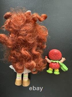 Strawberry Shortcake Doll Vintage 1980s Berrykin Super Rare Set Excellent Cond