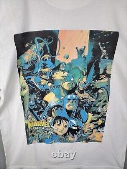Street Fighter Vs. Marvel Super heroes t-shirt size XL vtg 1997 rare promo