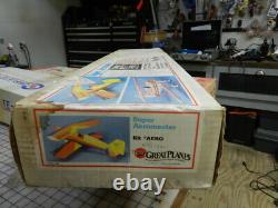 Super Aeromaster Balsa rc airplane kit by Great Planes Rare/ Vintage