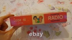 Super Cool Rare Vintage Cute 1970s Kim Casali Love Is Transistor Radio