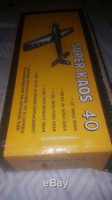 Super Kaos 40 Bridi Hobby Factory Sealed Model Airplane Kit Vintage 1970s RARE