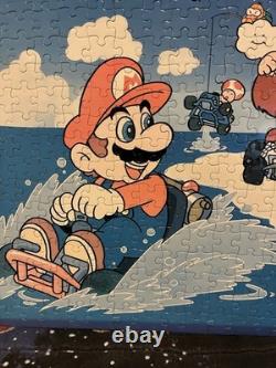 Super Mario Kart Jigsaw Puzzle Rare Vintage Collectible Player Used